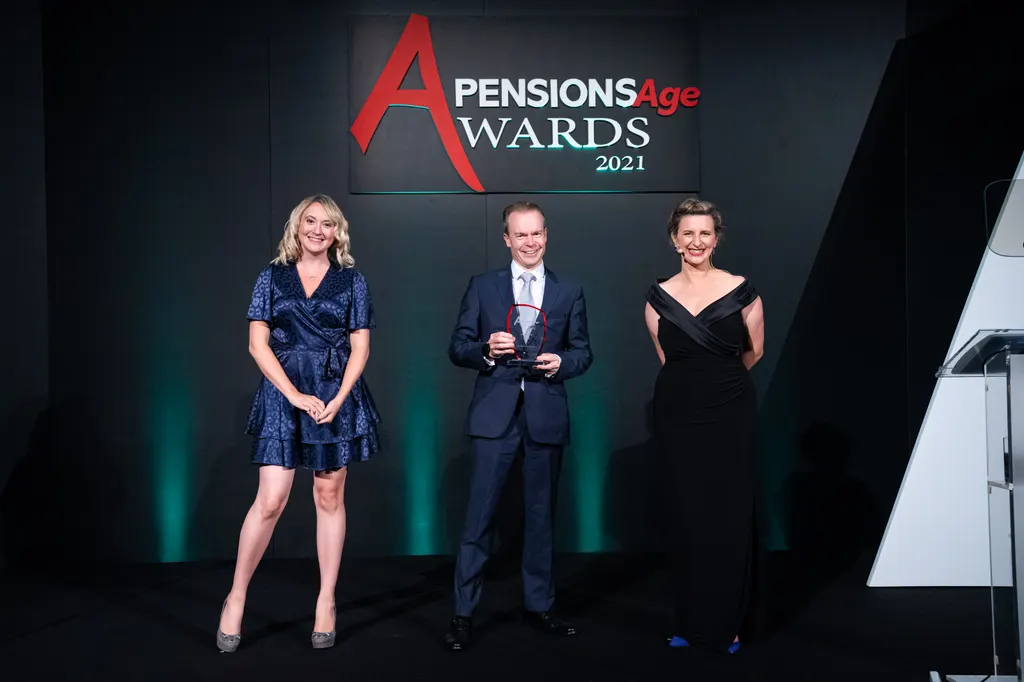 Corporate, award evening, photography, at Pension Awards 2021, by Calum McCarron